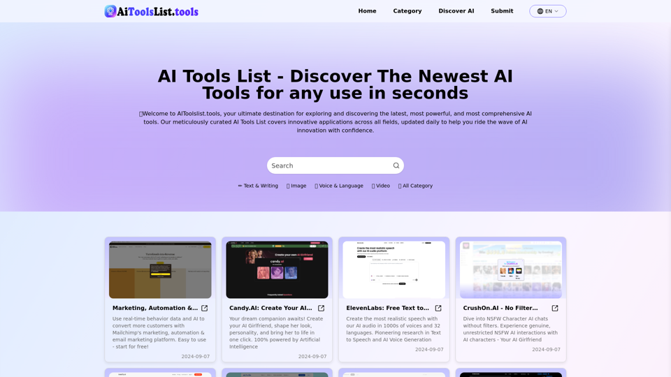 AIToolslist.tools: Your Gateway to AI Innovation