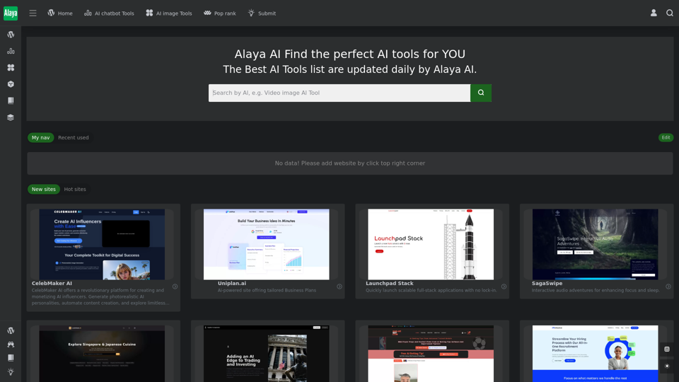 Alaya AI Tools - Find the perfect AI tools for you