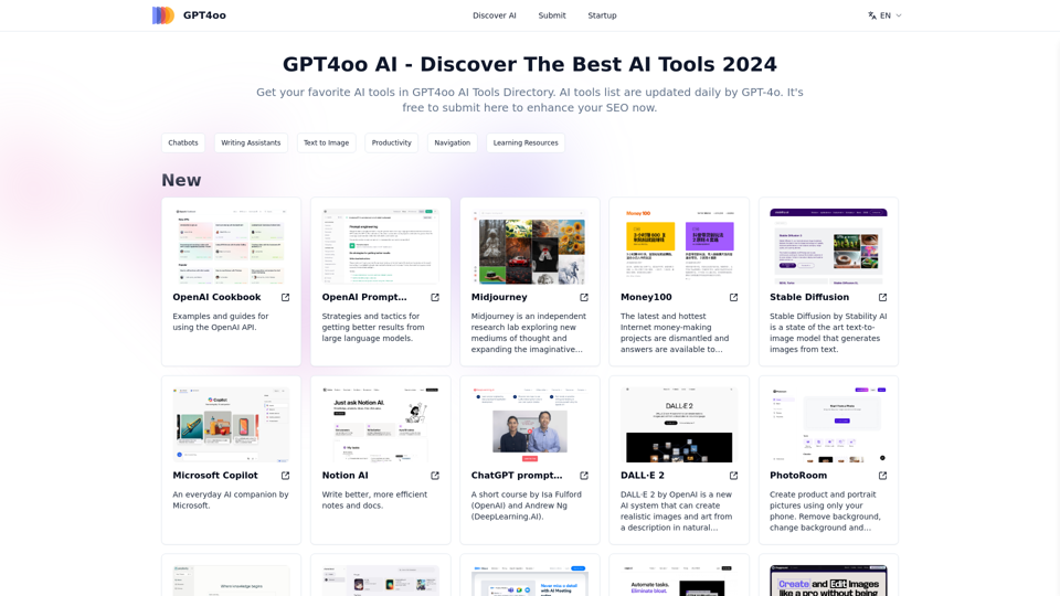 GPT4oo.com: Discover the Best AI Tools in Our Directory