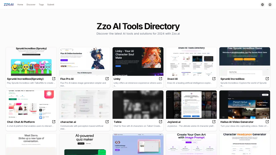 Zzo.ai: Comprehensive AI Tools Directory Online