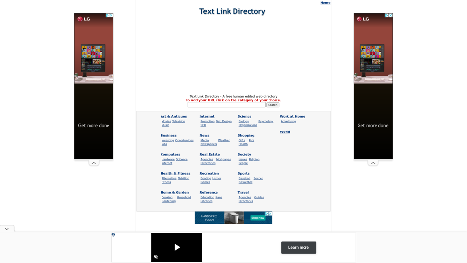 Text Link Directory