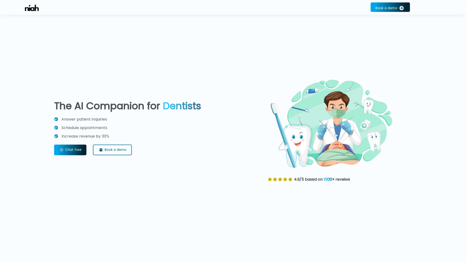 AskNiah: AI Companion and Assistant for Dentists