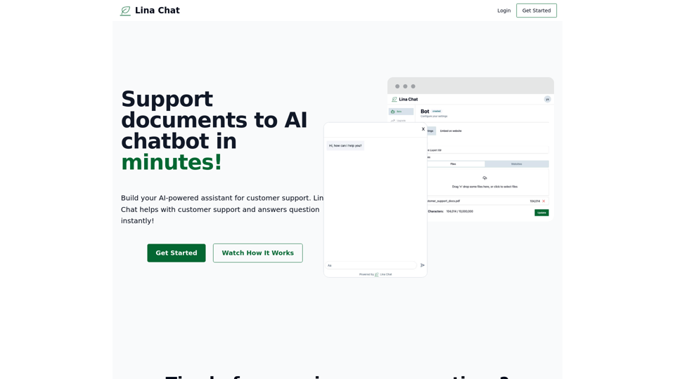 LinaChat.co: Advanced AI Chat Solutions