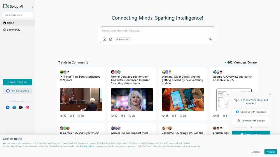 SoLab.ai: Socratic Learning with AI Assistance