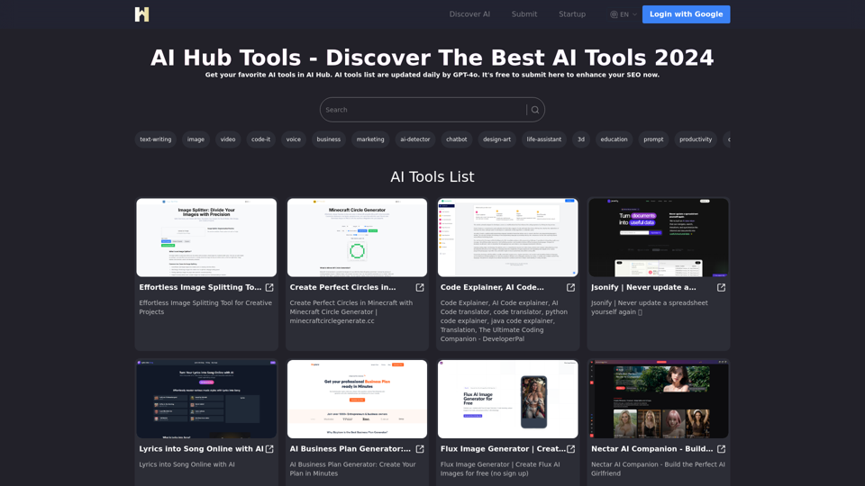 AI Hub Tools: Discover the Best AI Tools Available