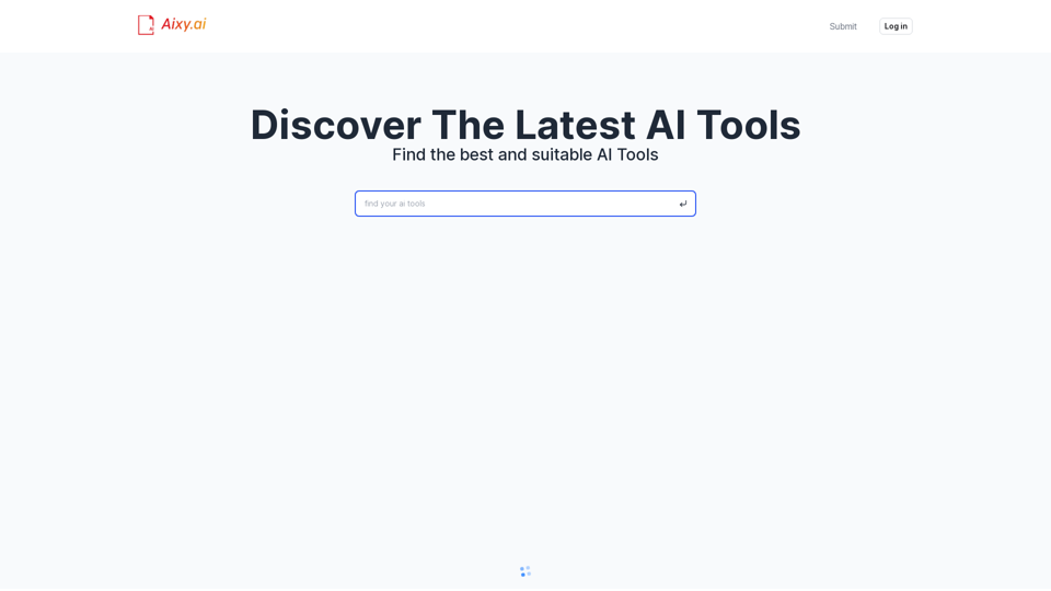 AI Tools Directory: Latest AI Solutions | AixyAI Basket