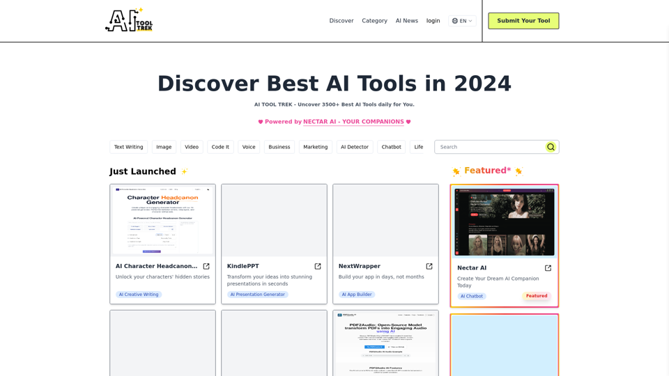 Oct 2024: Explore Top AI Tools with AI TOOL TREK | AI Basket