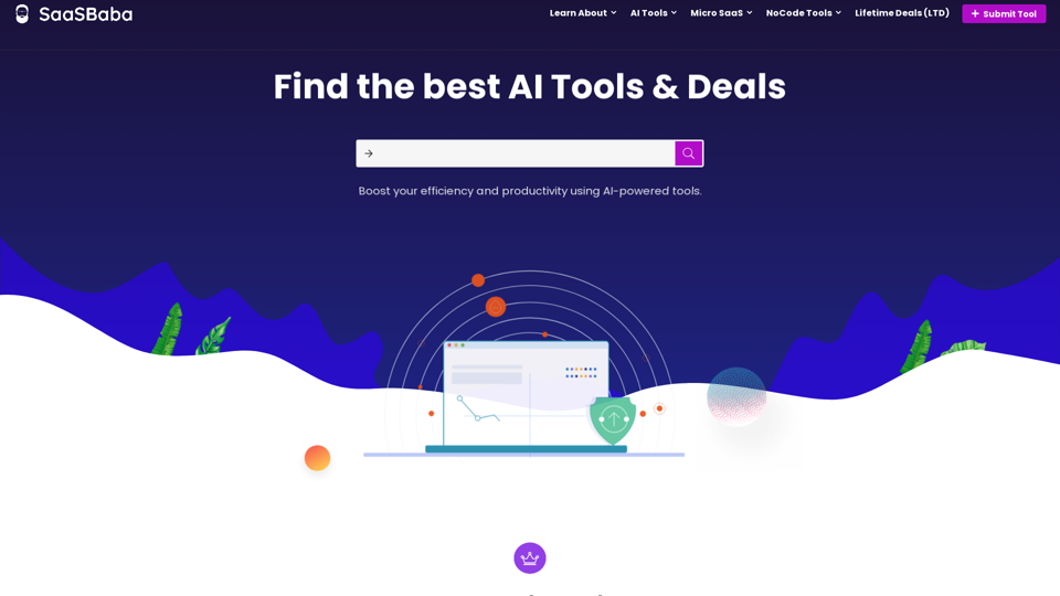 The best generative AI & MicroSaas directory - SaaSBaba