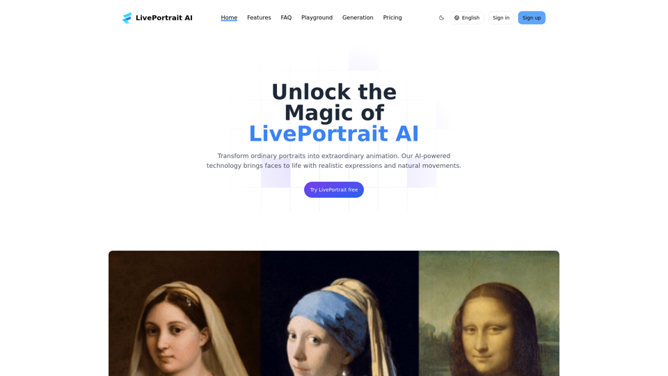 LivePortrait AI: Create Amazing AI Portrait Animations