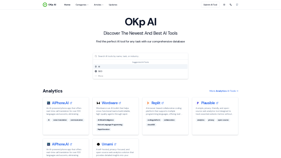 AI Tools Directory: Discover Best AI Solutions | AI Basket