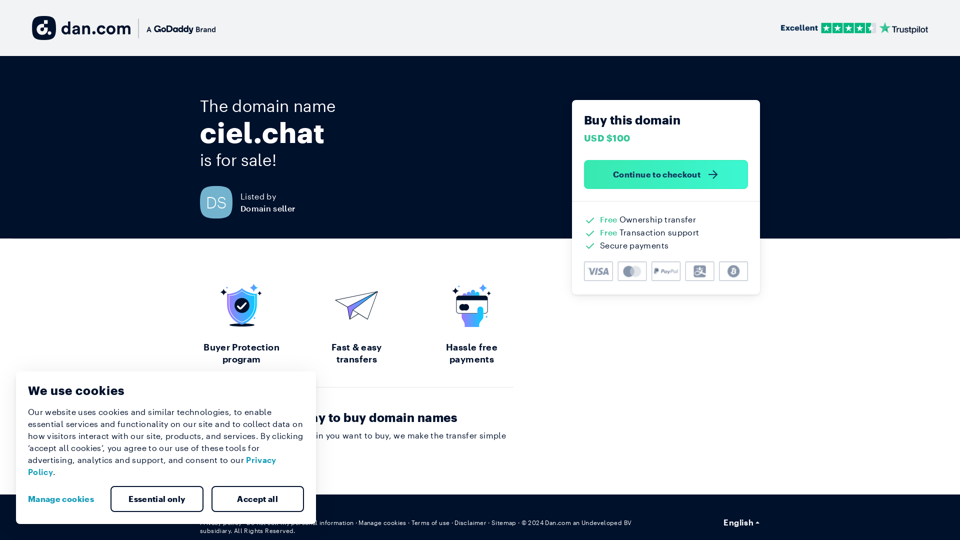 Ciel.chat: Premium Domain for AI Chat Services