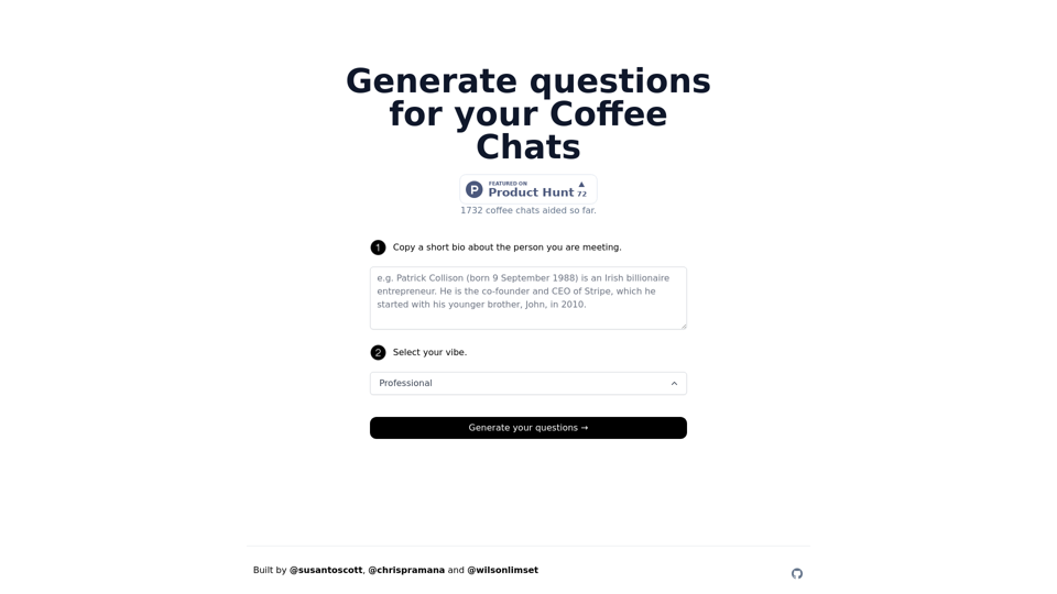 CoffeeChat AI: Engage in AI-Powered Conversations