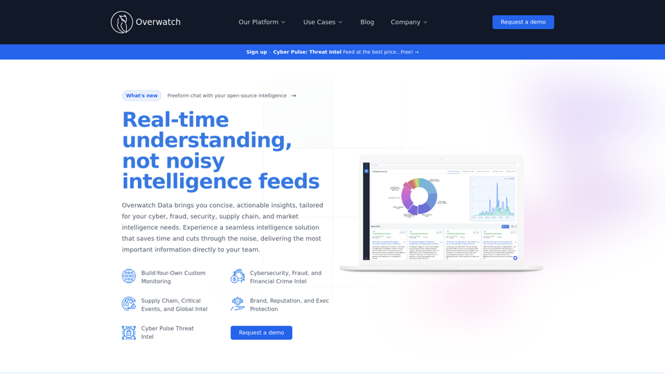 OverwatchData.ai: Real-Time Global Data Insights with AI