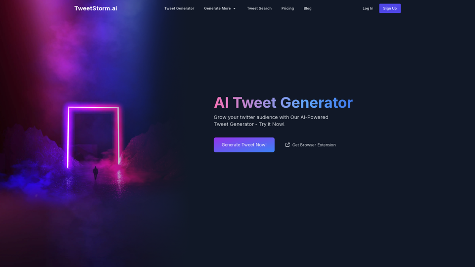 TweetStorm.ai: Generate Tweets with AI Assistance