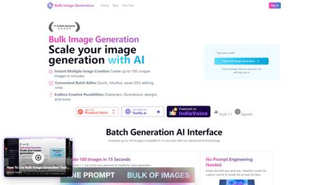 🚀 From Idea to $273 MRR: The Inspiring Journey Behind Bulk Image Generation 🌟